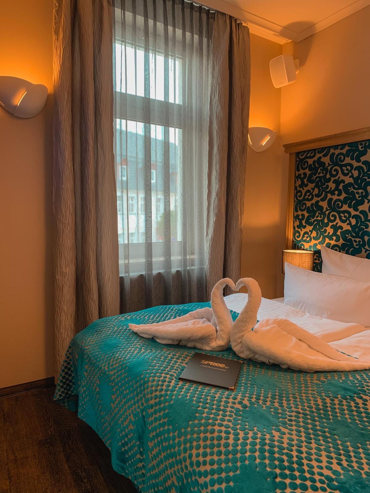 Spree Hotel In Der Altstadt Lübbenau Esterno foto