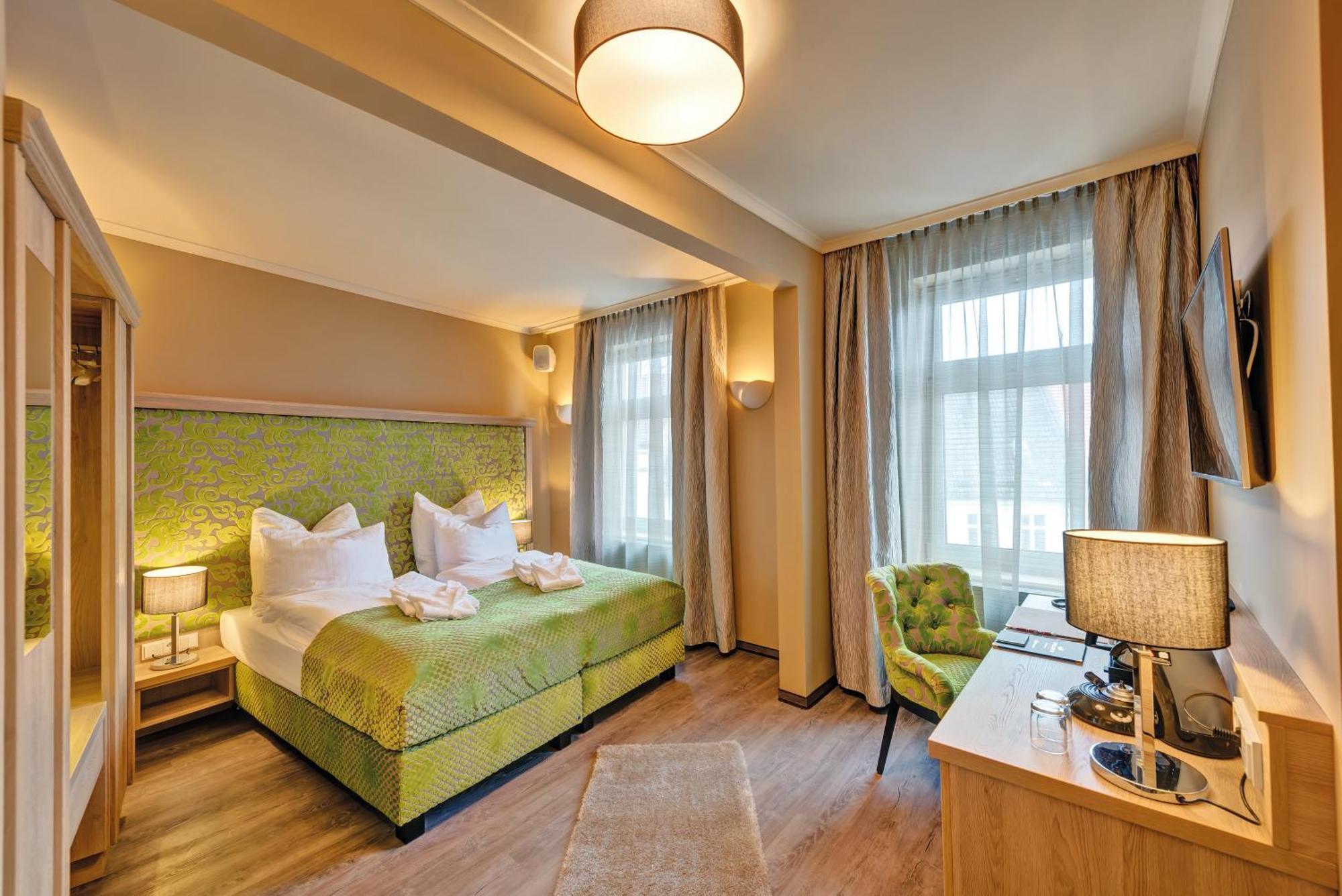 Spree Hotel In Der Altstadt Lübbenau Esterno foto